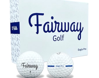 Fairway Golf Balls | Premium 3-piece Urethane Eagle Pro | Pro Tour Quality (12-balls)