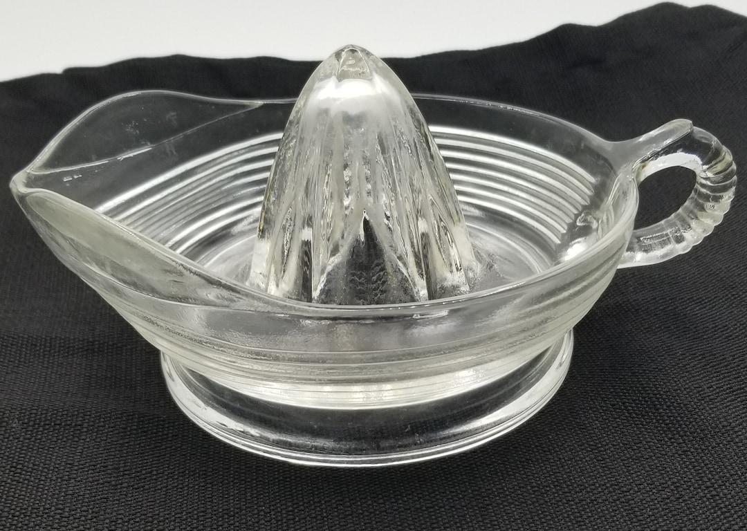 Juicer Anchor Hocking Manhattan Depression Glass Citrus Juicer Reamer