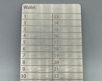 Crypto Seed Word | Seed Phrase | private key | Wallet Recovery | stainless steel crypto | stainless steel