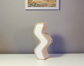 Table Lamp, Minimalist Concrete Decor Lighting for Home, RGB Led
