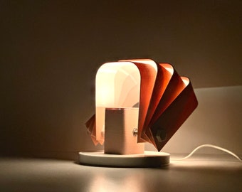 Sunset Accordion Lamp - Unique Articulating Design for Warm Ambient Light