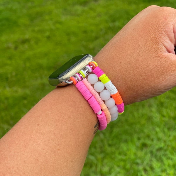 Beaded Watch Band Etsy