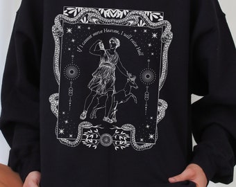 Greek Mythology Dark Academia Clothing Women Greek Statue Mystical Celestial Sweatshirt Light Academia Botanical Sweater Crewneck Sweatshirt