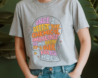 Camicia per la salute mentale Camicia per la depressione Camicia per l'ansia Camicia per l'ADHD Camicia per la neurodiversità Camicia per terapeuta neurodivergente La salute mentale è importante