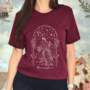 Orpheus Eurydice Greek Mythology Shirt Bella Canvas 3001 Dark Academia Clothing Greek Statue Celestial Shirt Greek Goddess Literature Shirt