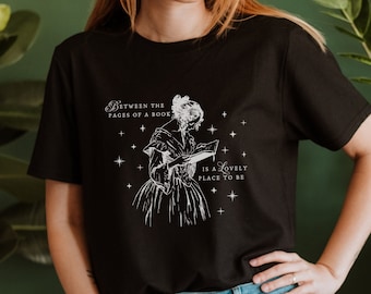 Reading Shirt Bookish Tshirt Poet Tee Literature T-shirt Light Academia Literary Soft Tshirt Gift For Teacher Librarian Book Lover Shirt