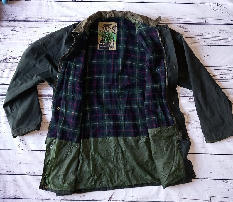 Vintage Wax Jacket by ST Marks Etsy
