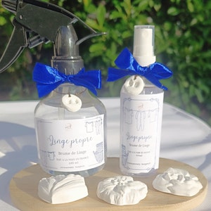 LINGE FRAIS Brume de linge - Spray textile Artisanal naturel - Parfum d'intérieur image 7