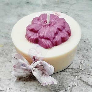 Handmade scented candle ORCHIDEE NOIRE