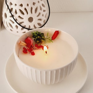 Personalized hidden message candle - soy wax