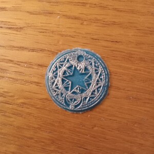 Blauwe en zilveren Star Wax Seals (Set van 5)