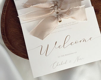 Wedding table card