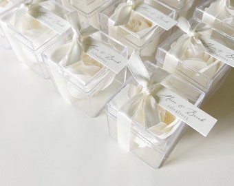 Soap Rose Favors Single Use | Wedding Favors Soap One-Time Use | Hochzeit Seifenrose Geschenke | Soap Flower Favors