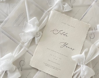 Cartes de mariage faites à la main | Invitations de mariage | Chargement rapide