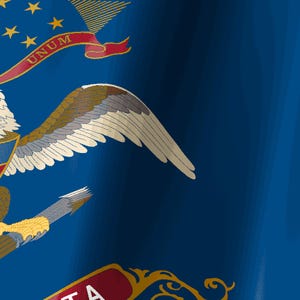 North Dakota Flag Stream Deck Screensaver, Animated Waving Flag GIF, Elgato MK2 XL Plus, Instant Digital Download image 3