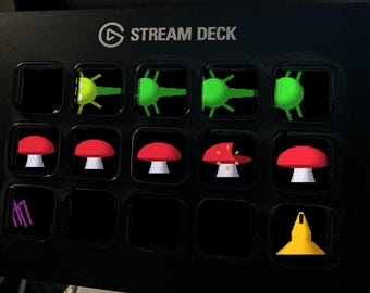 Bug Blaster Stream Deck Screensaver, Animated Retro Arcade GIF, Elgato MK2 XL Plus