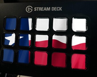 Texas Flag Stream Deck Screensaver, Animated Waving Flag GIF, Elgato MK2 XL Plus, Instant Digital Download