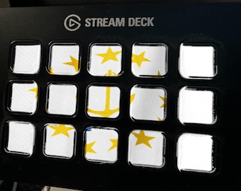 Rhode Island Flag Stream Deck Screensaver, Animated Waving Flag GIF, Elgato MK2 XL Plus, Instant Digital Download