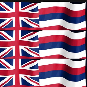 Protector de pantalla Stream Deck con la bandera de Hawái, GIF animado de bandera ondeando, Elgato MK2 XL Plus, descarga digital instantánea. imagen 4