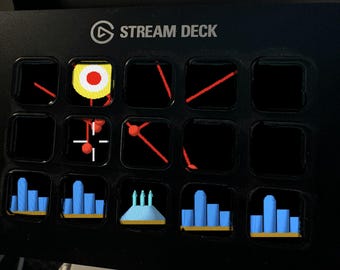 Missile Defense Stream Deck Screensaver, Animated Retro Arcade GIF, Elgato MK2 XL Plus