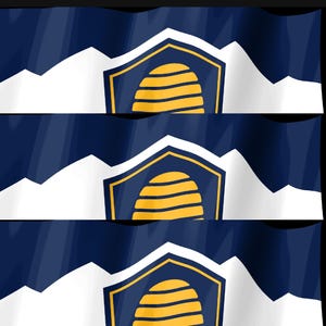 Utah-Flagge als Stream-Deck-Bildschirmschoner, animierte wehende Flagge (GIF), Elgato MK2 XL Plus, sofortiger digitaler Download Bild 4
