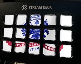 US Army Flag Stream Deck Screensaver, Animated Waving Flag GIF, Elgato MK2 XL Plus, Instant Digital Download