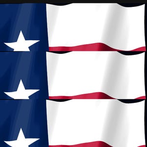 Texas Flag Stream Deck Screensaver, Animated Waving Flag GIF, Elgato MK2 XL Plus, Instant Digital Download image 4