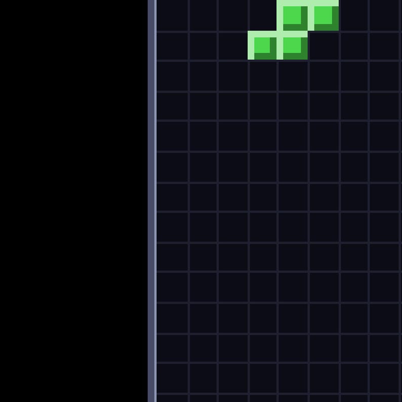 Salvaschermo per Stream Deck con blocchi che cadono, GIF animata retrò arcade, Elgato MK2 XL Plus immagine 2