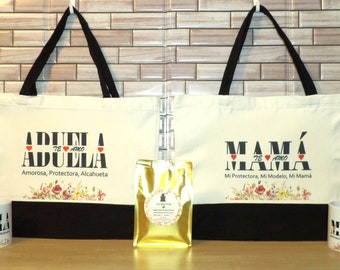 Mother's Day Personalized Tote Bag gift Set