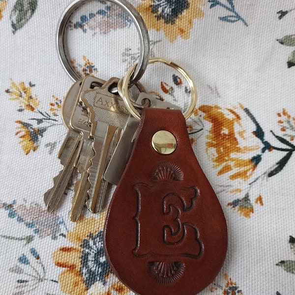 Personalized Keychain w/ Initial