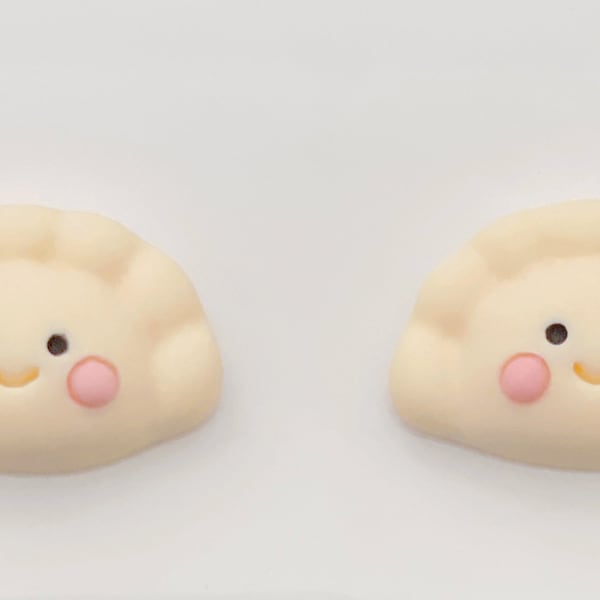 Cute Smiley Blushing Dumpling – Shoe Charm – Shoe Clip