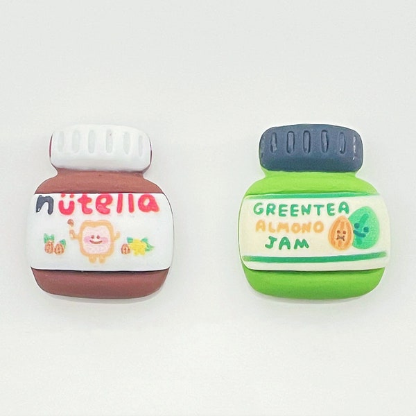 Nutella & Thé vert – Charm de chaussure – Clip de chaussure