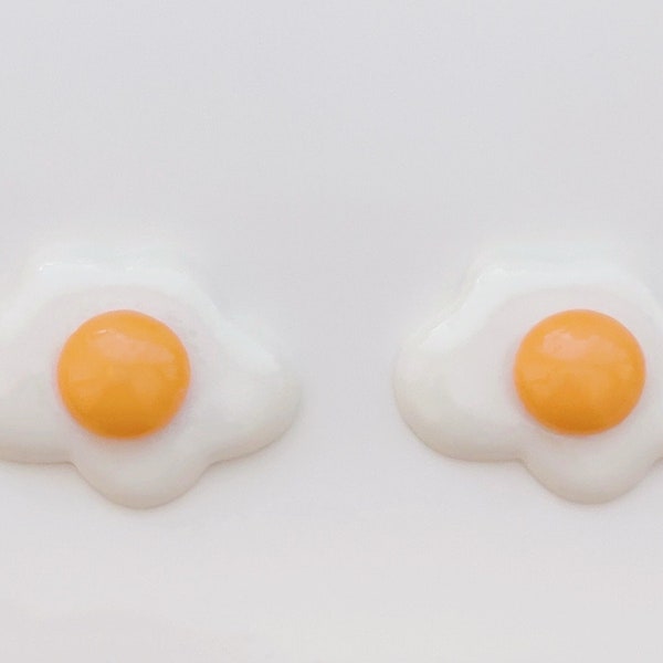 Sunny Side Fried Egg  – Shoe Charm – Shoe Clip