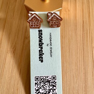 Gingerbread House Stud