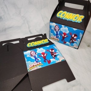 Spidey candy box