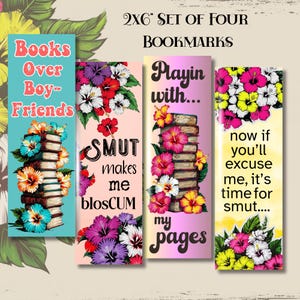 Reading Bookmarks, Romantasy, Smut bookmarks, Gifts for Her, Valentine&#39;s Day