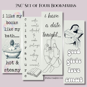 Reading Bookmarks, Romantasy, Smut bookmarks, Gifts for Her