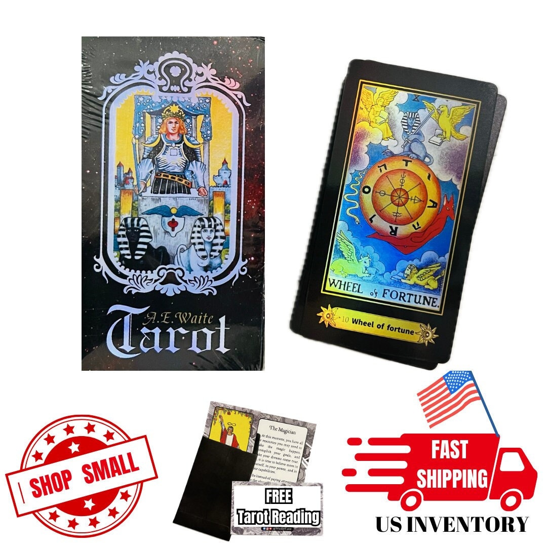 English Iridescent Rider Waite Tarot Deck. Set of 78 Shiny Tarot Cards With Classic Artwork by Pamela Smith - Etsy English Iridescent Rider Waite Tarot Deck. Set of 78 Shiny Tarot Cards With Classic Artwork by Pamela Smith - Etsy