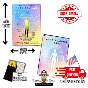 Aura Reading Cards - Discover the color of your Aura with these 100 Cards to Understand Aura Readings for Beginners in Spirituality