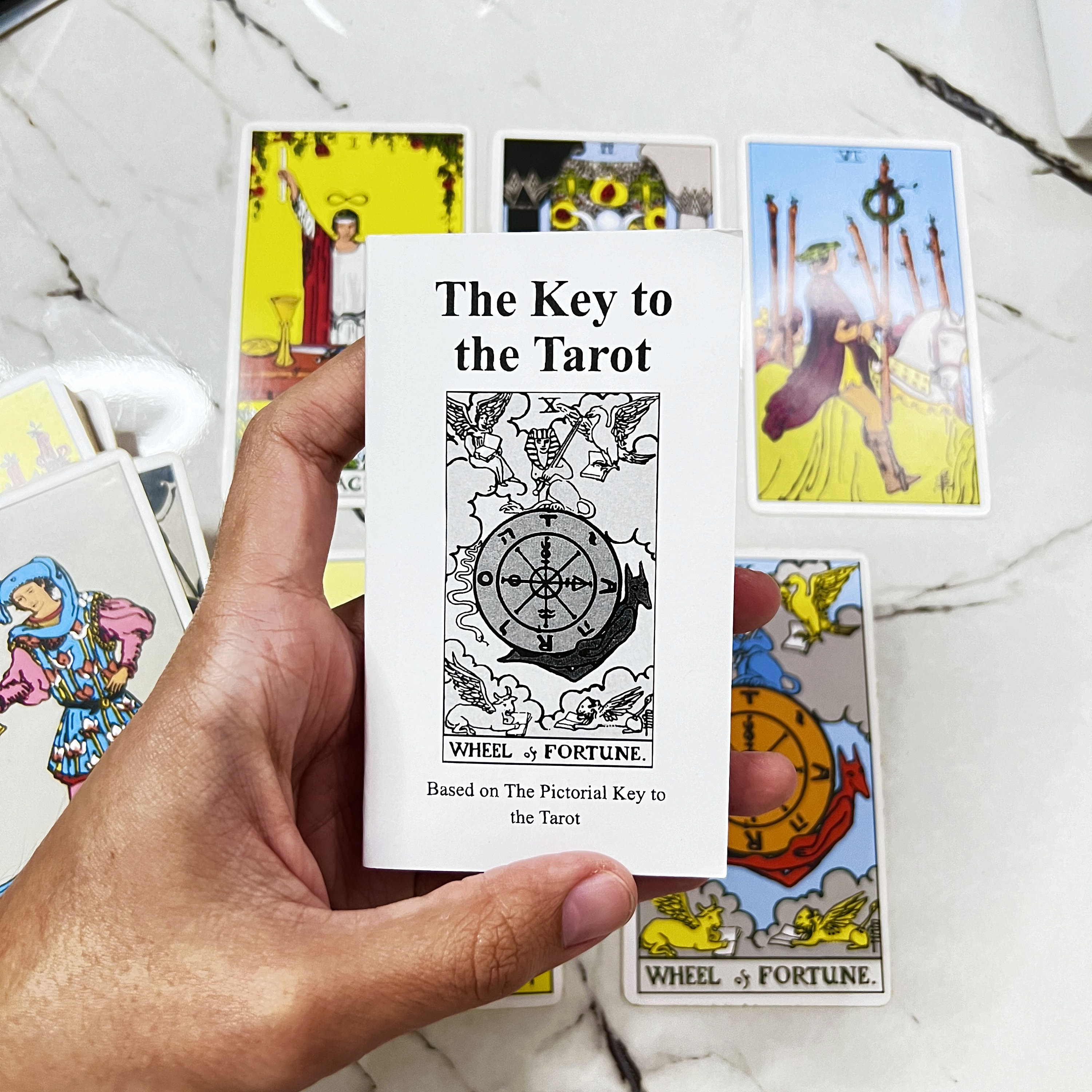 Original Rider Waite 78 Card Tarot Deck With Guidebook, Traditional ...