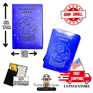 Divination Cards - Set of 100 Cards to Learn about Different Divination and Spiritual Practices for Beginners