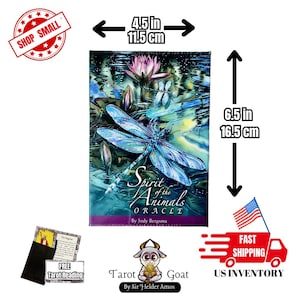 Spirit Of The Animals Oracle by Jody Bergsma 51 Card Deck with Guidebook Sealed ~ New Sealed. Beautiful Animal Spirit Illustrated Deck