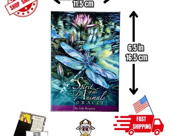 Spirit Of The Animals Oracle by Jody Bergsma 51 Card Deck with Guidebook Sealed ~ New Sealed. Beautiful Animal Spirit Illustrated Deck
