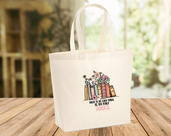 Bookish Tote Bag, Book Tote Bag, Book Lovers Gift, Book Lover Bag, Bookish Gifts, Cotton Tote Bag, Book Gifts, Shoulder Bag, Large Tote Bag