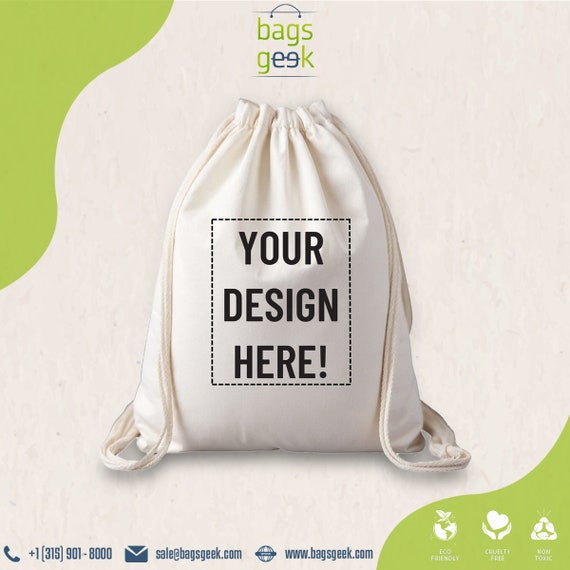 Personalized muslin bags clearance