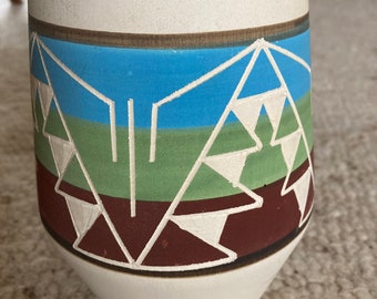 Nordamerika Indische Sioux Vase