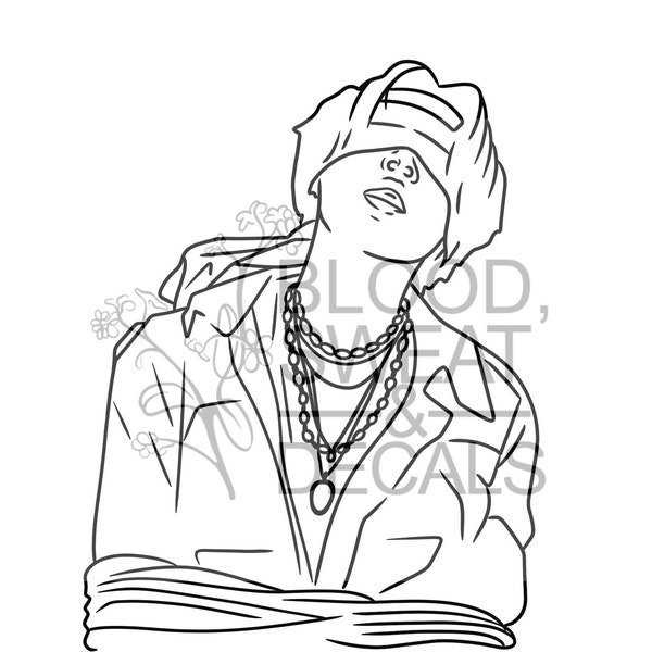 Yoongi Cricut Decal Etsy