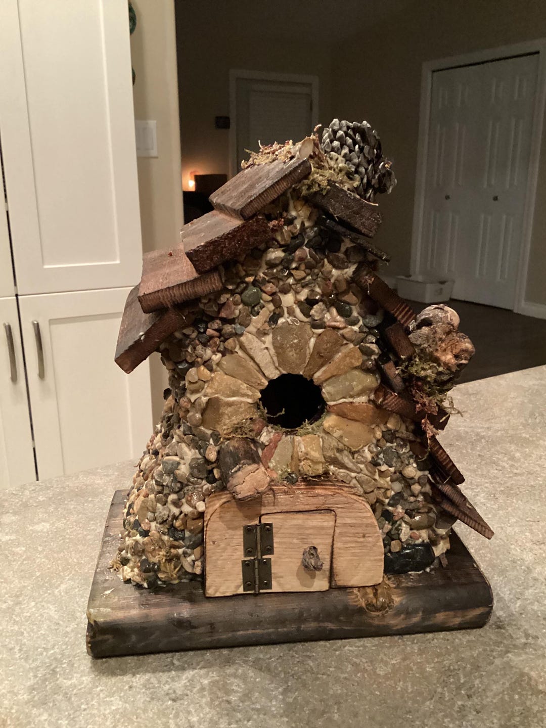 Whimsical | Fairy Cottage Bird House, Perfect Garden Decor and Wall Art ...