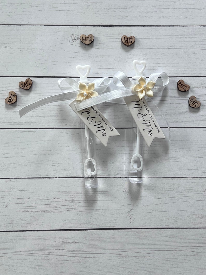 Wedding Bubble Wands. Wedding Favors. Celebration Bubbles. Etsy