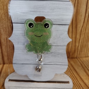 Frog Badge Reel -  UK